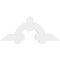 Ekena Millwork Ericson Architectural Grade PVC Gable Bracket, 36"W x 15"H x 2"D x 4"F, 10/12 Pitch GBP036X15X0204ERI00 - alternate 2